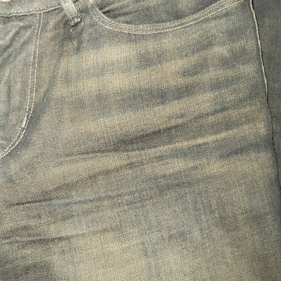 Levis Demi Curve Midrise Blue Black  Fade Jeans 27 x 31 - Picture 3 of 7